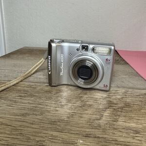 Canon PowerShot A530 Digital Camera 5.0MP 4x Optical Zoom